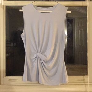 DKNY Side-Knot sleeveless top